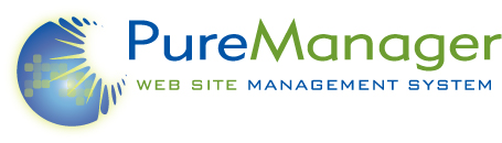 Pure Manager Web Site Management System
